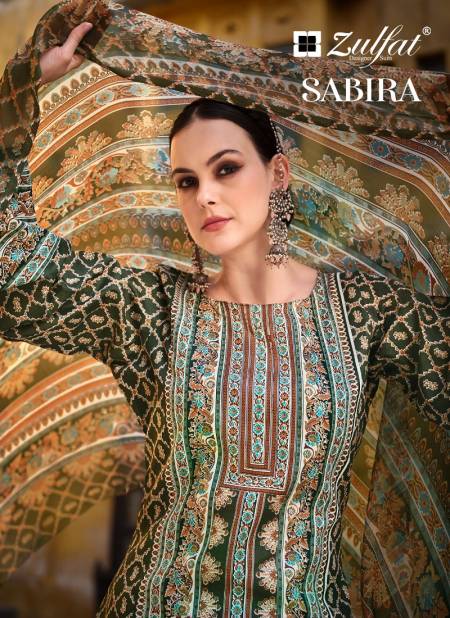 Sabira By Zulfat 527-001 To 008 Printed Cotton Dress Material Wholesale Price In Surat